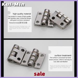 Kui-Min บานพับสแตนเลส304หนาบานพับขนาดเล็กแบบหลวมสำหรับประตูอลูมิเนียมประตูห้องน้ำ