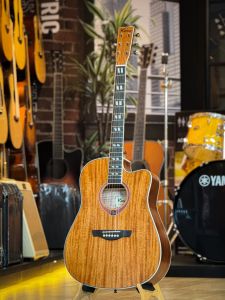 กีต้าร์โปร่ง - โปร่งไฟฟ้า (LC-5 tuner) Martin Lee MD-4145 / KAMA K-4145C / K-4114JF Top Solid ไม้มะฮอกกะนี  พร้อมของแถมสุดพิเศษ