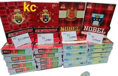 Buku Tulis Maxi BMCampus Isi 50 Lembar - Nobel B5 - KHECE-1PACK