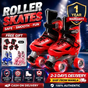 FFALL Roller skate shoes for kids Adjustable skating shoes for kids Roller Skates With 4 Wheel