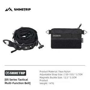ShineTrip Outdoor Camping Tactical Modular Strap Sling Belt with Magnetic Lock Quick Release Socket Multifunctional Hanging Strap Lanyard