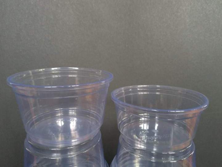 50pcs clear plastic cups disposable plastic cups condiments sauce