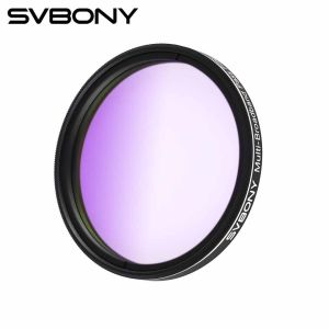 SVBONY SV260 multi-bandpass filter OD3 cut-off depth isolate 6-level light pollution 90% peak transmittance for deep-sky photography galaxies reflection nebulae etc