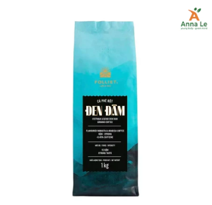 Cà phê Đen Đậm (Den Dam Coffee) -1kg #FOLLIET