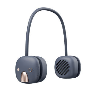 Outdoor sports portable neck bluetooth speaker mini subwoofer light sound wireless bluetooth speaker