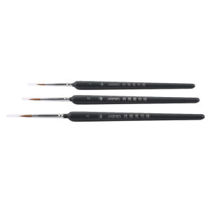 pamelaea Miniature Paint Brush Professional Nylon Brush Acrylic Painting Thin Line Pen