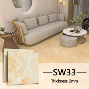 กระเบื้องยางลายหินอ่อน 45.7x45.7CM กระเบื้องยาง กระเบื้องยางกาวในตัว ปูพื้นห้องนอน พื้นPVC ยางกระเบื้องกาว 2mm มี 2 ขนาด