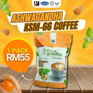 AI Wellness Ashwaganda Blend Organic Caffeine-Free Instant Coffee Sachet Multipack [Free Shipping]