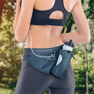 【New Arrival】 Cycling Bags Large Capacity Hydration Belt Pack Waterproof for Hiking and Running