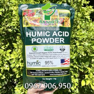 Phân Hữu Cơ HUMIC Mỹ - HUMIC ACID POWDER Kích Rễ Cải Tạo Đất (USA)