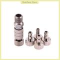 [PureZone] Airbrush nhanh chóng ngắt kết nối Coupler nhanh chóng phát hành phù hợp với bộ chuyển đổi với 5 Nam phù hợp 1 8 inch phù hợp vòi không khí bàn chải bộ phận. 