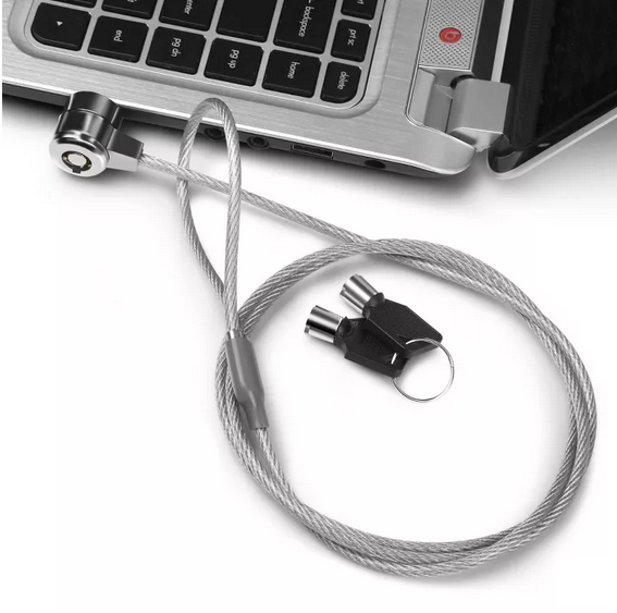 Universal Notebook Security Cable Chain Key Lock with 2 keys (Notebook