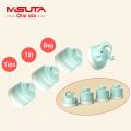 Chia sữa Tầng Misuta hình Voi Gấu 3 ngăn, hủ đựng sữa bột cho bé Bebi123shop. 