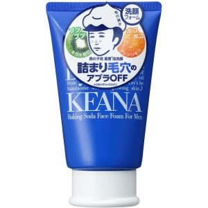 Ishizawa Lab KEANA Baking Soda For MEN Face Foam Wash | Scrub Wash 100g