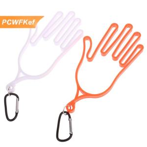 【PCWFKef】 1PC Găng Tay Golf chủ với Carabiner Găng Tay Golf cáng golfer công cụ bánh găng tay Giá móc Áo golf cung cấp phụ kiện