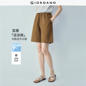 Giordano Women Women High Tech Cool Touch Shorts Free Shipping 05406315