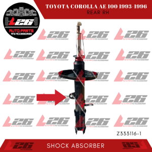 Toyota Corolla AE 100 Rear SHOCK ABSORBER / LIFTER 1993-1996 RH/LH Z333116-1 Z333117-1 CHANCE BRAND