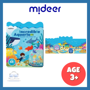 [CLEARANCE] Mideer All Reusable Jelly Sticker Set - Cute Early Fun Learning Education Children Kids Infant Christmas Gift