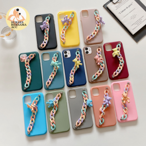 SBA Candy Gelang Rantai Casing hp Untuk SAMSUNG A02S A10 A20S All Type II WARNA KIRIM RANDOM