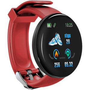 🎁 Original Product + FREE Shipping 🎁 D18S Smart Watch Colorful Touch Screen 3D Sport Watch Pedometer Smart Watch Fitness Heart Rate Monitor Women Clock Smartwatch
