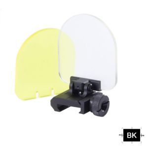 SINAIRSOFT 55ชุดแว่นตาโฮโลแกรมพับได้แว่นตาสองสีฐาน20มม.