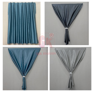 Rèm Cửa Dán Tường Rèm Cửa Sổ vải gấm cao cấp chống nắng tốt treo phòng ngủ giường tầng dán bếp - gia khánh OFFcial Store