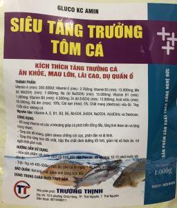 Vỗ béo cá 1kg tăng trọng cho cá