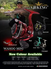 LIMITED EDITION SERIES] Ajiking Atom Max Baitcasting Fishing Reel