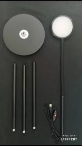 LED Floor Lamp Multi Brightness Dimmable USB Reading Light Standing Light Bedside Lamp Living Room