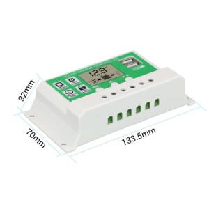 Solar Charge Controller 10A 20A 30A 40A 50A 60A Cell PWM Pengisi Daya Surya 12V 24V