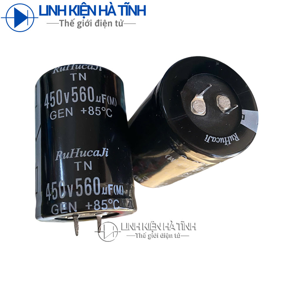 Tụ nguồn máy hàn 560uf 450V 560uf mới 30x45mm
