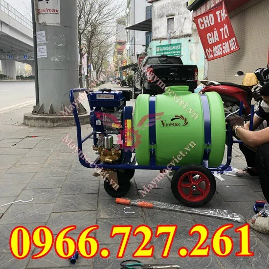 Máy phun thuốc thùng phuy VinMax VMPT160