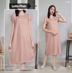 LDO Daster Wanita Lengan Kerut Rayon