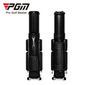 PGM Golf Club Stand Bag Placed Upside Down Design Hard Case Golf Travel Bag with 4 Wheels QB142
