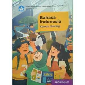 Bahasa Indonesia Kelas 3 SD/MI Kurikulum Merdeka Kemendikbud Kertas HVS PUTIH