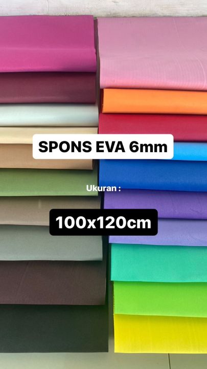 spons eva EVA Foam / Spon Ati 6mm spons eva 6mm media kreasi ukuran ...