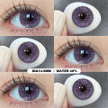 [COD] Eyeshare contact lenses SEATTLE Series 14.5 mm Brown Gray big eyes Lens Contact Lenses Colored Soft Lenses No Prescription 0.0 Wear 1 pair per year. 