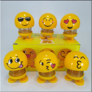 Móc Lò Xo Emoji Dễ Thương Set 3 Cái – Đồ Chơi Giảm Stress Decor Mini Biểu Cảm Vui Nhộn