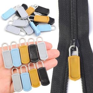 5Pcs Zipper Head Replacement Removable Zipper Puller for Luggage Schoolbag Fit Rope Tag Clothing Zip Repair Universal
