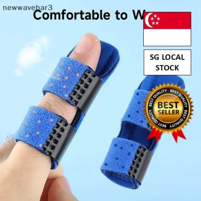 [SG 🚚] Trigger Thumb Splints Finger Splint For Broken/Straightening/Arthritis Breathable Thumb Brace