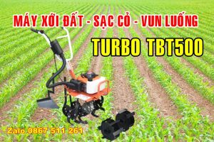 Máy xới đất mini chạy xăng 3 chức năng