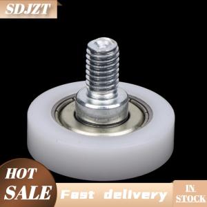 SDJZT 1PC 6x26x7 M6 External Thread Arc Spherical Convex Wheel Stainless Steel Screw Bearing Roller Door Window Track Accessories