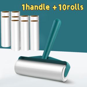 Multi functional Pet roller hair remover -16CM portable dust collector for cleaning clothes sofas and floors with no residual dust or hair