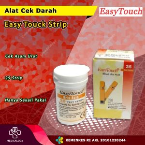 Easy Touch Strip Alat Cek Asam Urat