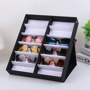 TRAY BOX TEMPAT KACAMATA SUNGLASSES / KACAMATA BESAR ISI 12
