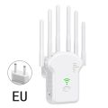WIFI Repeater 300Mbps Wireless WiFi Signal Range Extender Penguat Sinyal Wifi Enam Antena Wifi Extender. 