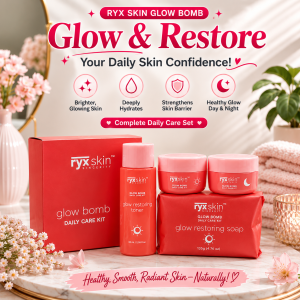 Ryxskin Sincerity Glow Bomb Daily Care Kit