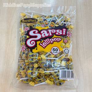 Saripati Sarsi Lollipop 童年经典沙示棒棒糖 400g (50pcs)