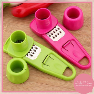 Multifunctional Garlic Grinder Ginger Garlic Hand Press Chopper Shredder Food Easy And Fast Grinder Kitchen Tools 手动切蒜器