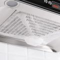 12Pcs/Bag Kitchen Hood Oil Filter Paper Range Hood Grease Anti Oil Non-woven Filter Cooker Hood Extractor Fan Filter Cooking Bake Tool. 